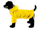 Желтый плащ-дождевик для собак