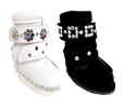 Зимняя обувь с кристаллами