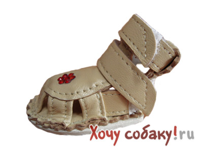 Босоножки для собак